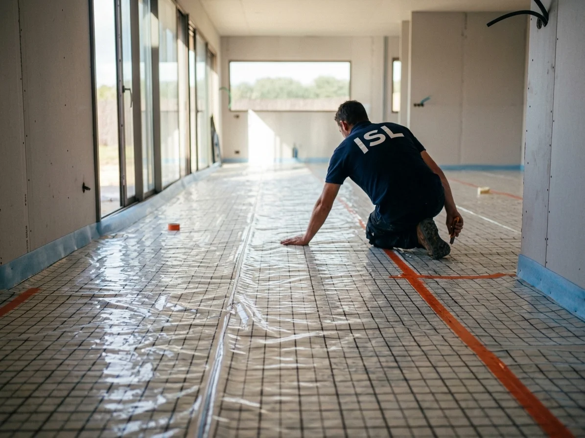 Isolation des sols réalisée par ISL en Seine-Saint-Denis